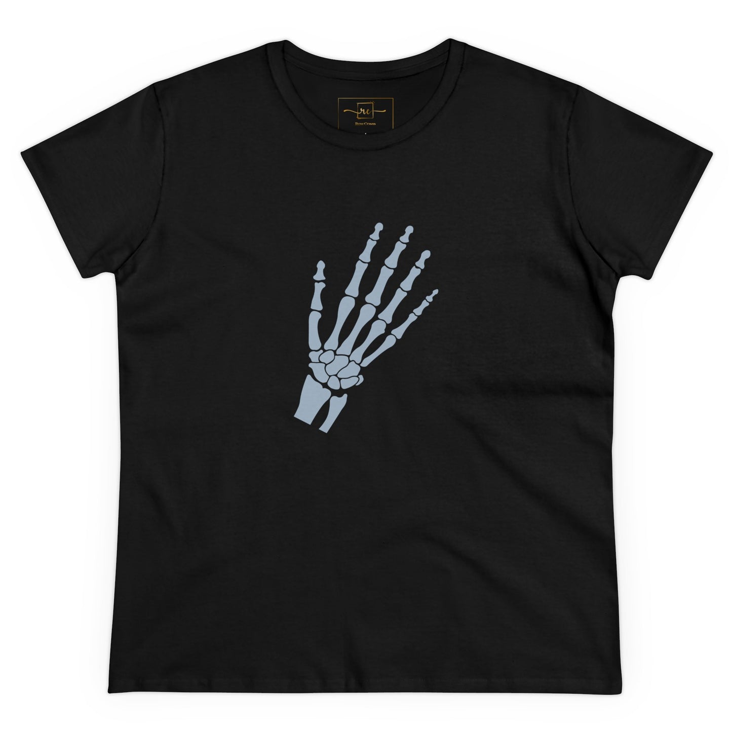 Human Hand Bones Women's Mid-weight Cotton Tee - Medical