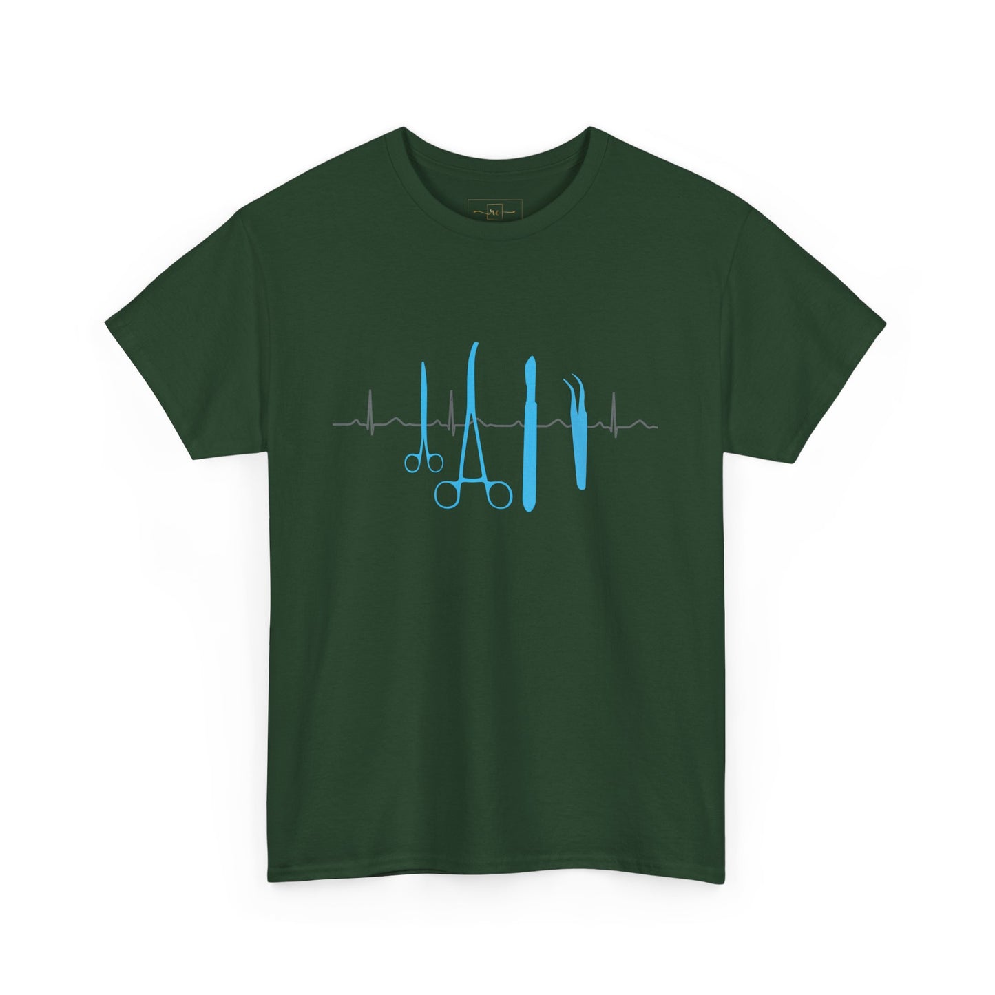 Surgical Tools Heavy Cotton T-Shirt - Medical Art