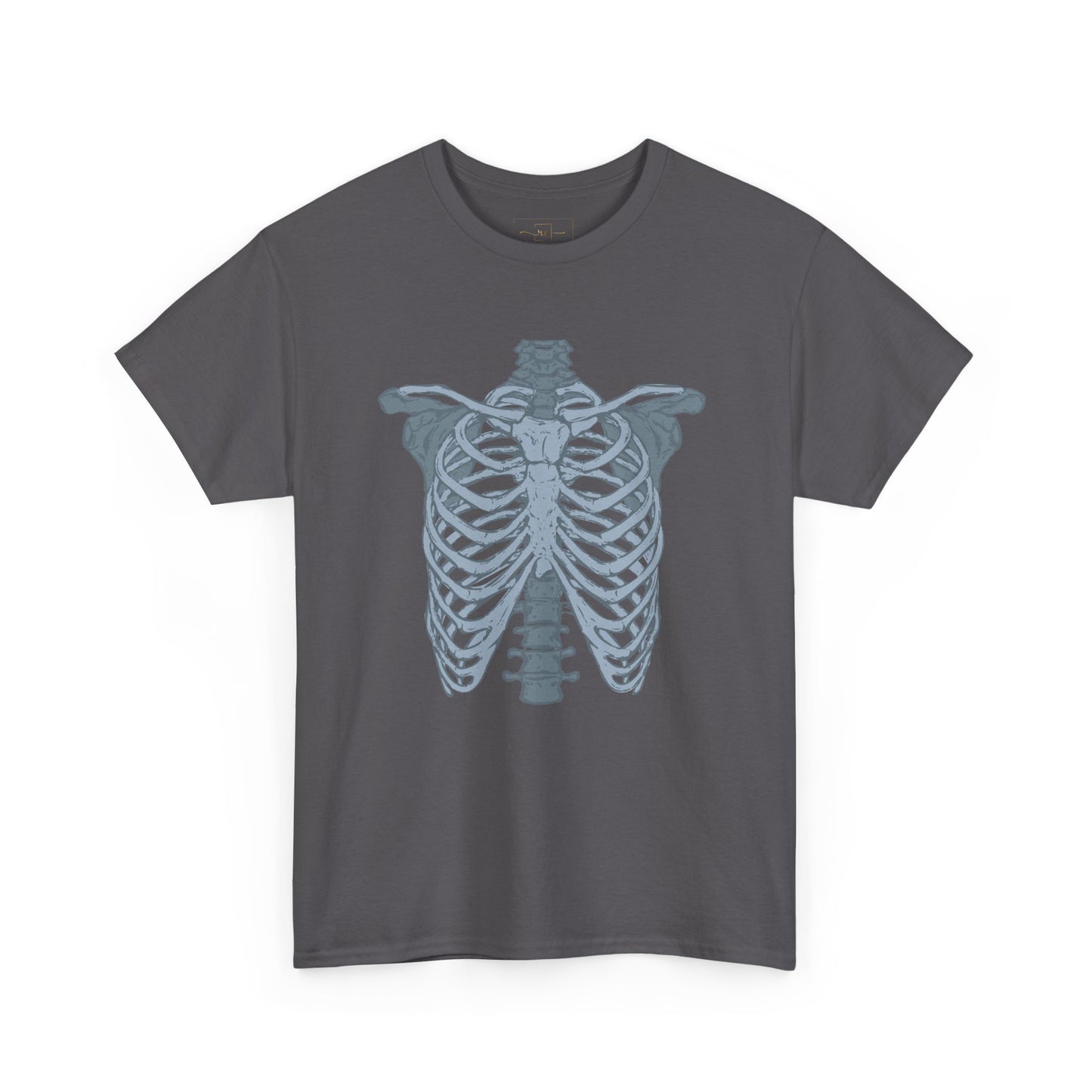 Anatomical Radiology Chest Heavy Cotton T-Shirt