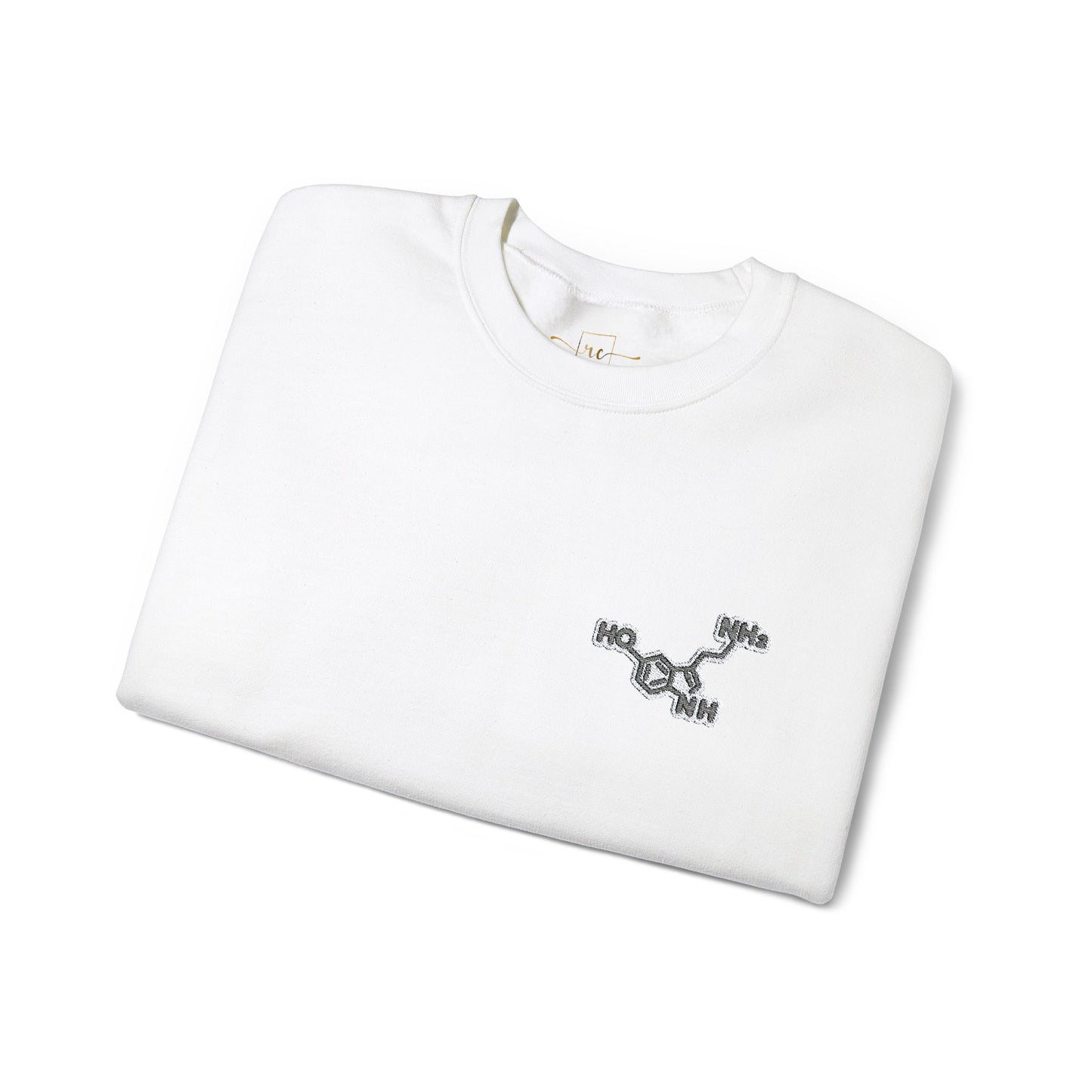 Serotonin Symbol Embroidered Sweatshirt - Unisex