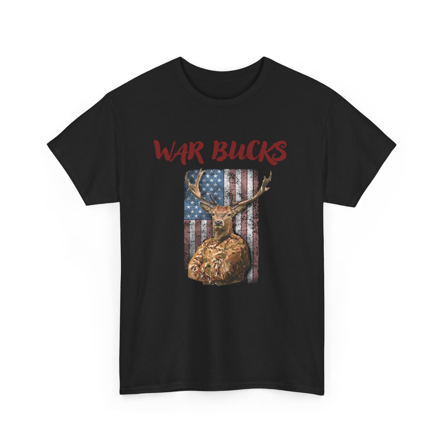 War Bucks Band Cotton T-Shirt - Rock Music Graphic Top