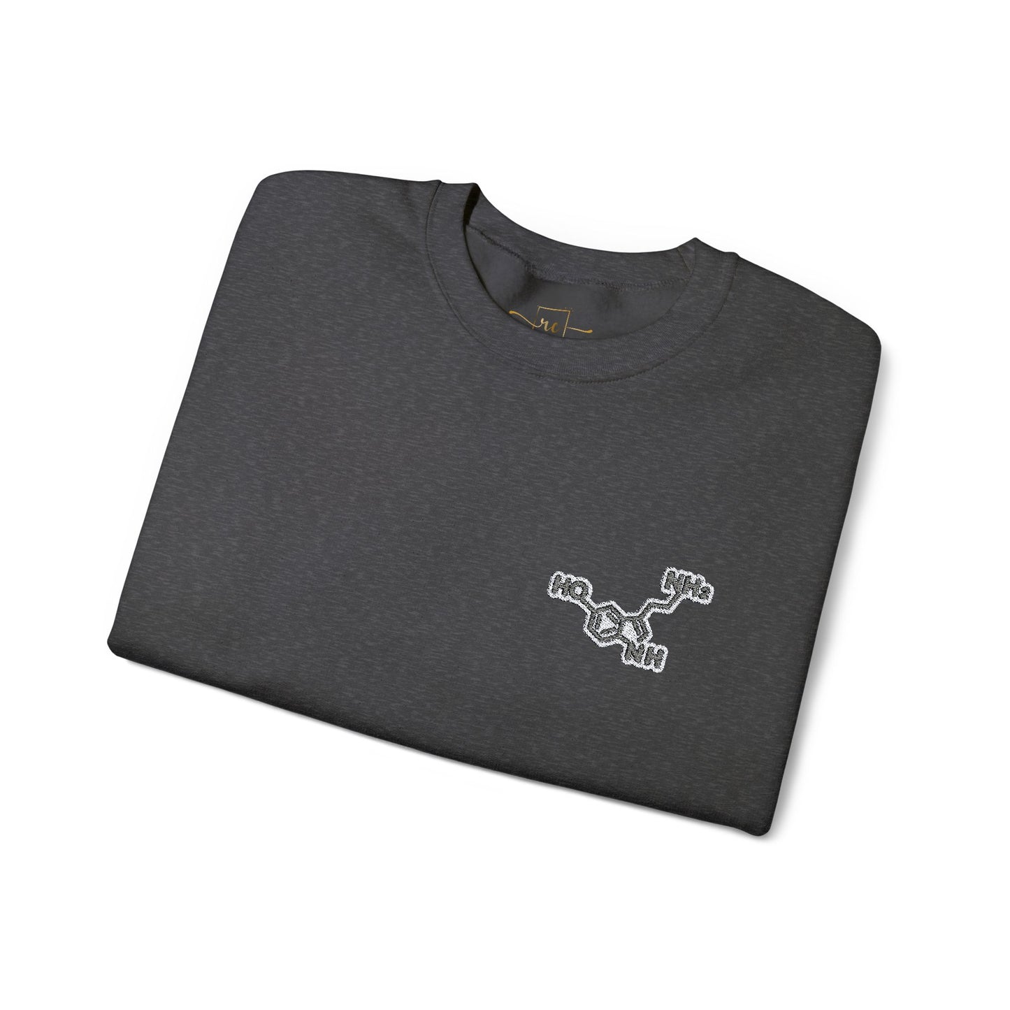 Serotonin Symbol Embroidered Sweatshirt - Unisex