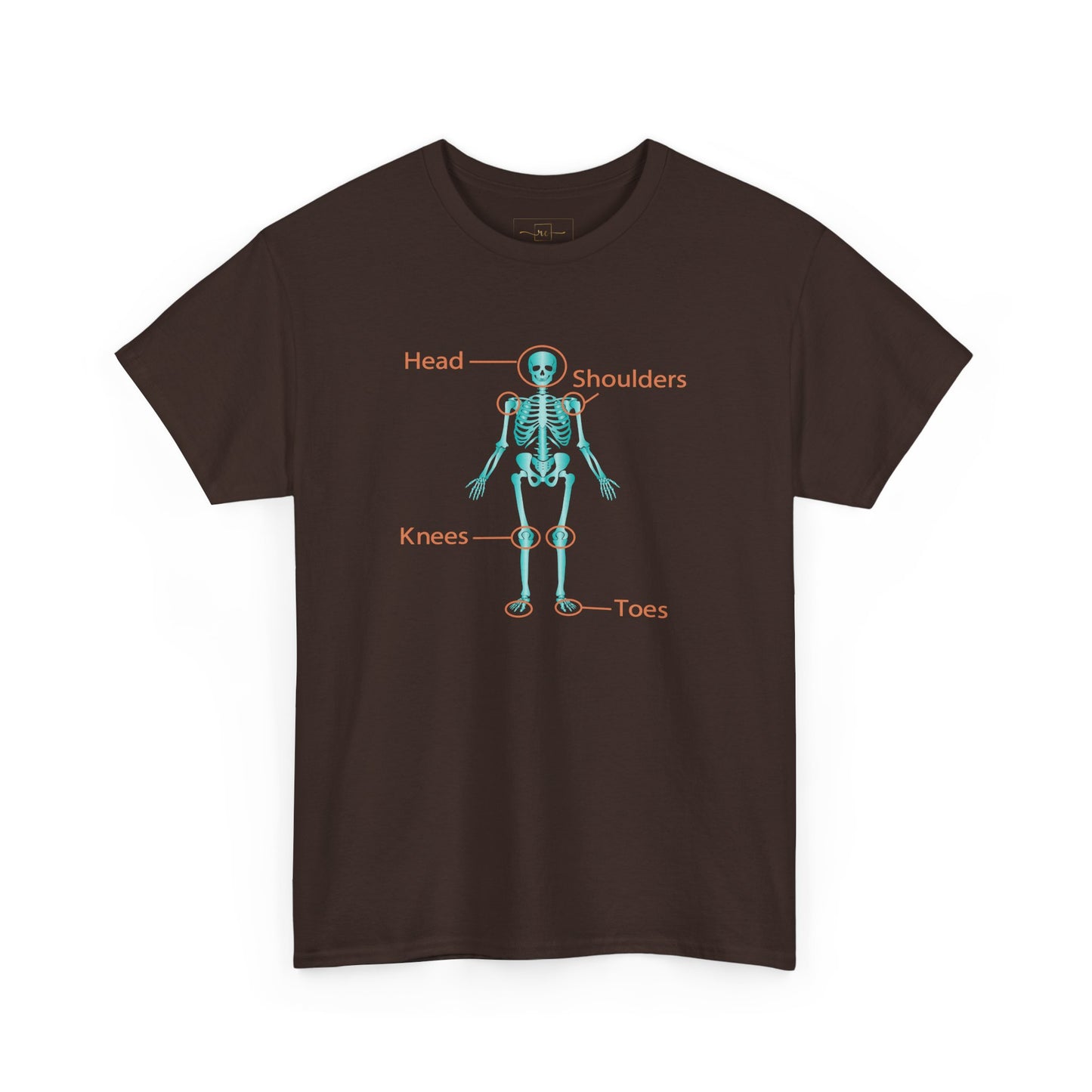 Ortho Skeleton Heavy Cotton T-Shirt - Medical Humor