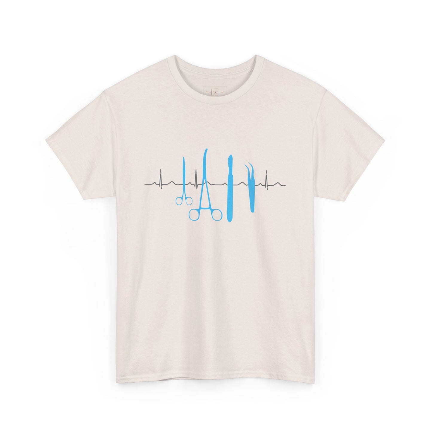 Surgical Tools Heavy Cotton T-Shirt - Medical Art