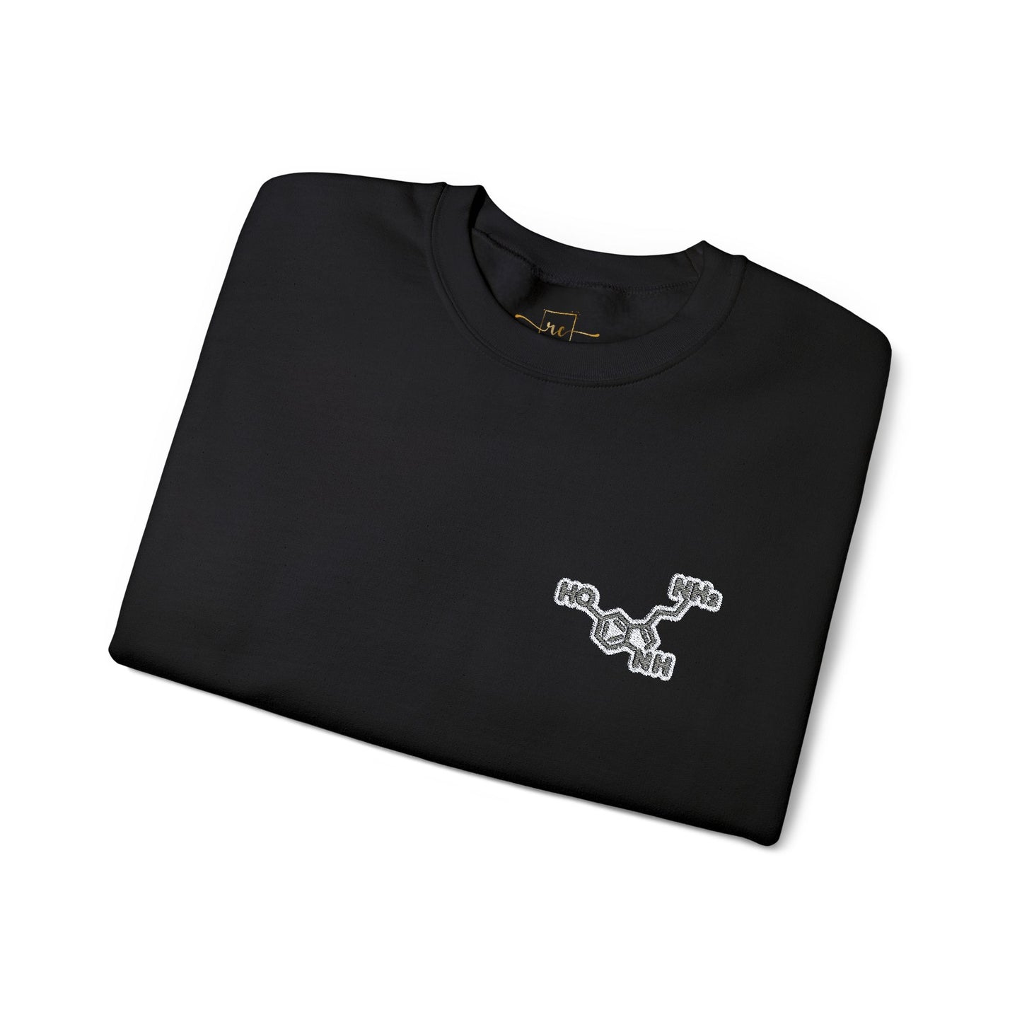 Serotonin Symbol Embroidered Sweatshirt - Unisex