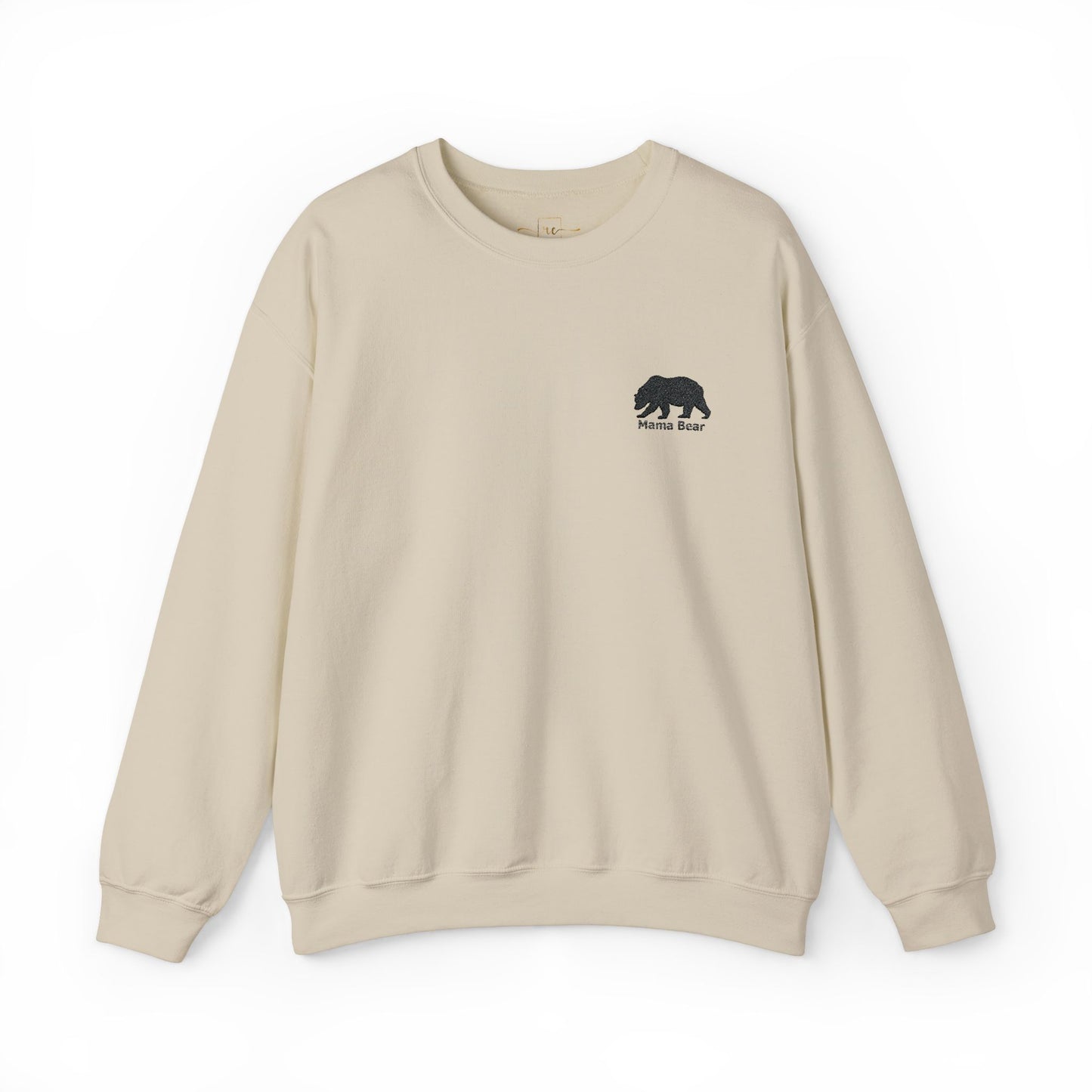 Mama Bear Embroidered Sweatshirt - Cozy, Stylish and Perfect for Moms