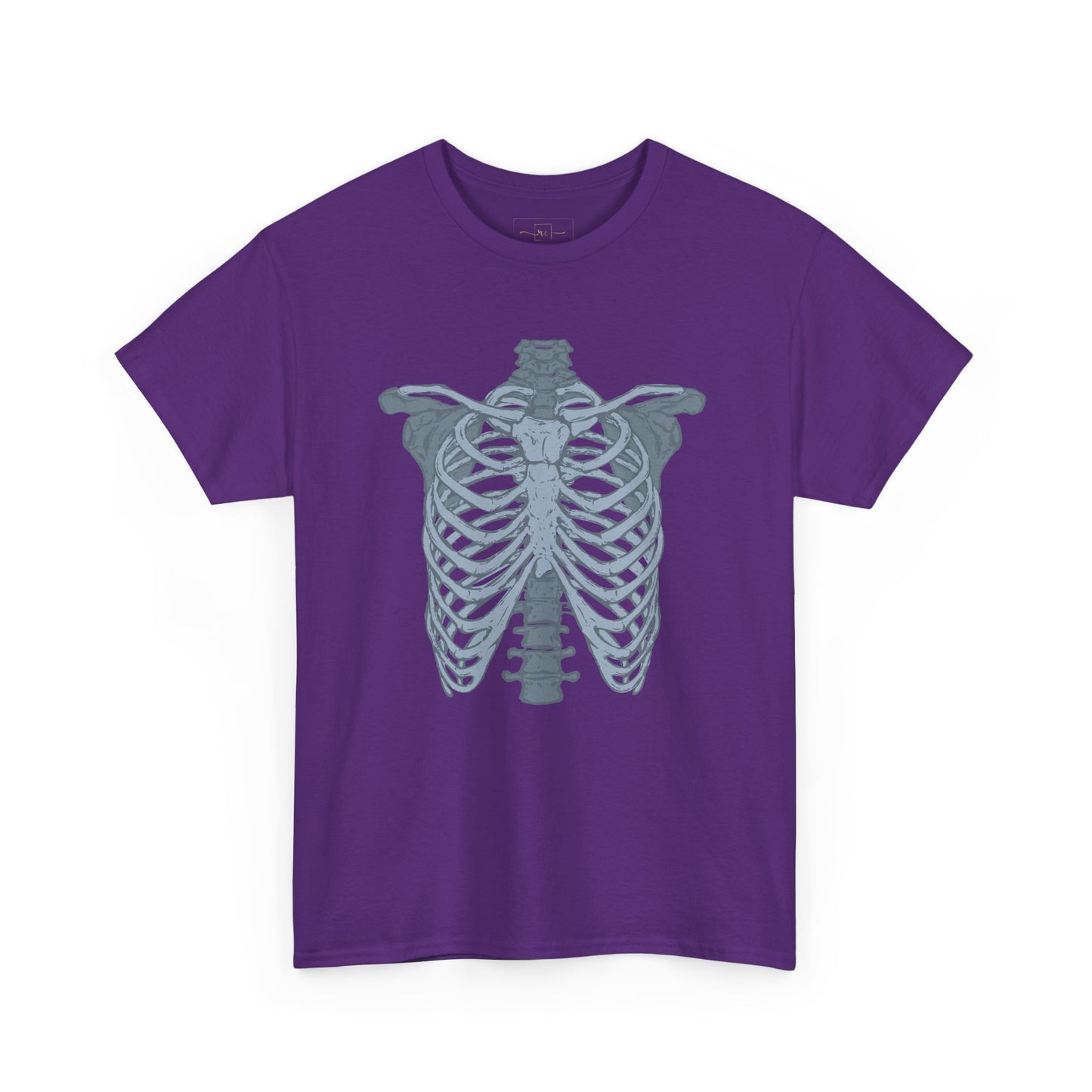 Anatomical Radiology Chest Heavy Cotton T-Shirt