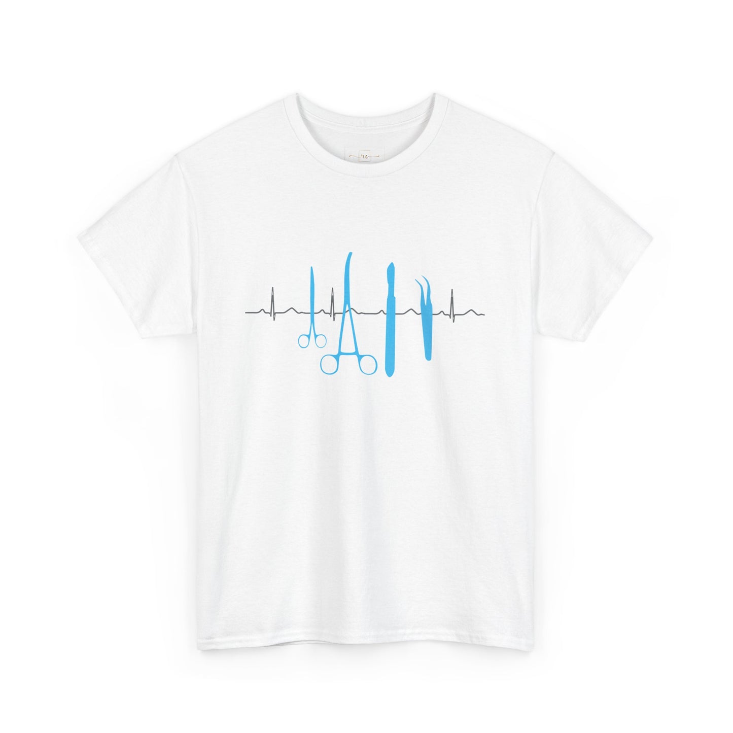Surgical Tools Heavy Cotton T-Shirt - Medical Art