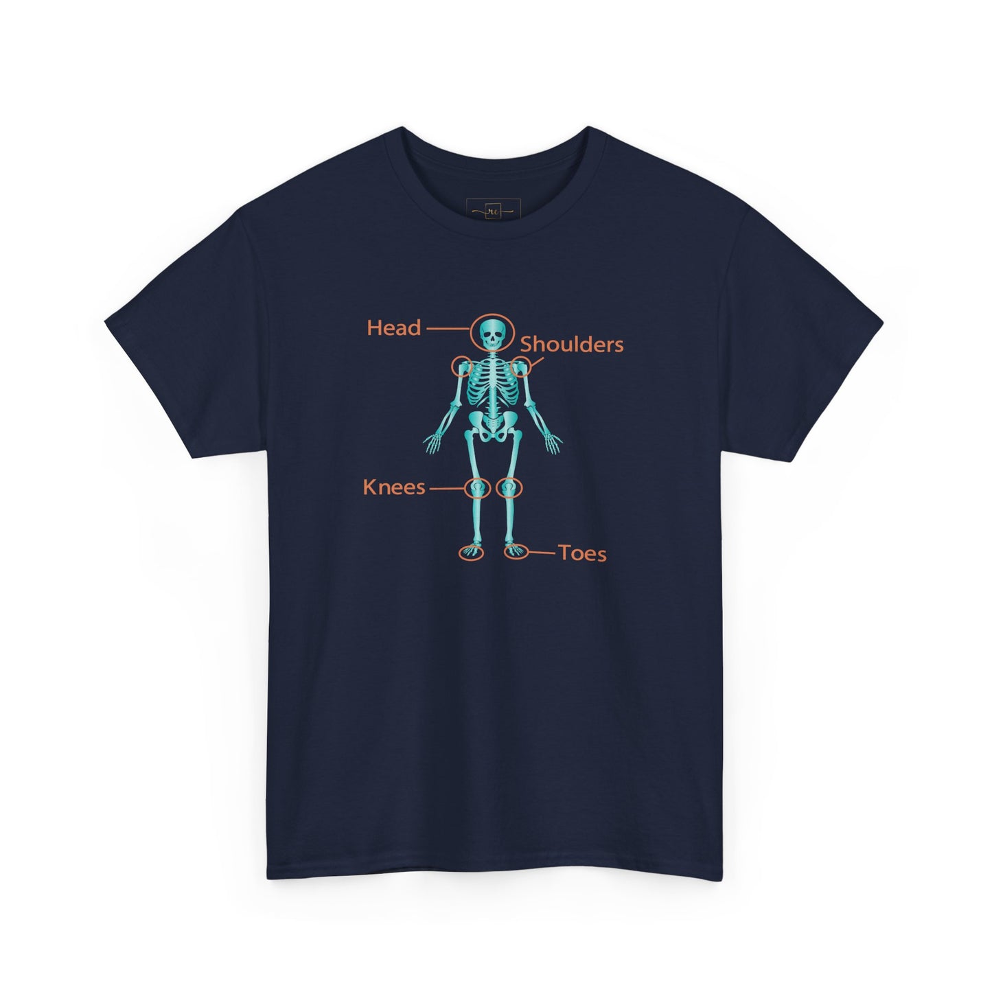 Ortho Skeleton Heavy Cotton T-Shirt - Medical Humor