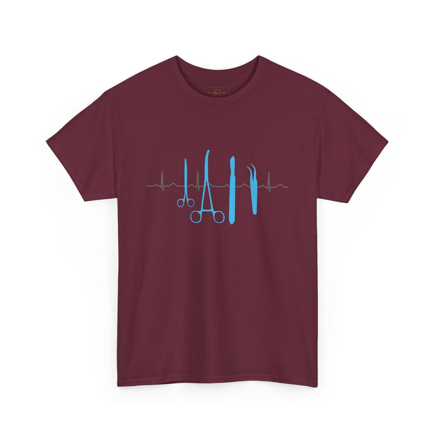 Surgical Tools Heavy Cotton T-Shirt - Medical Art