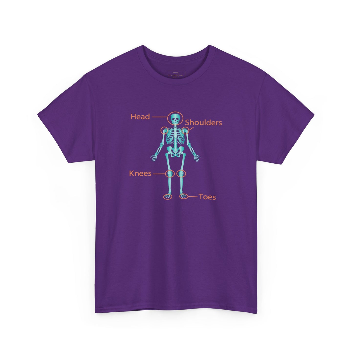 Ortho Skeleton Heavy Cotton T-Shirt - Medical Humor