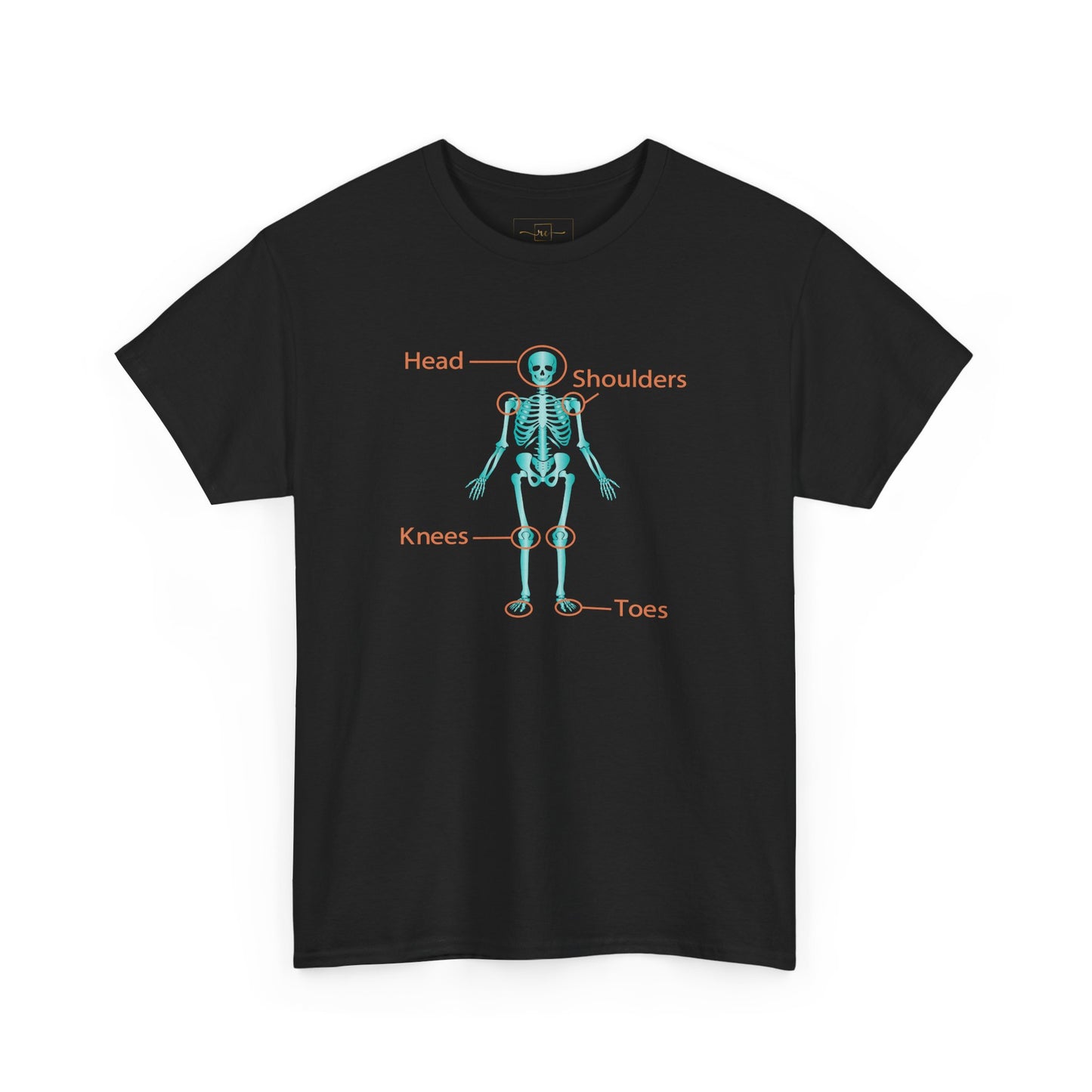 Ortho Skeleton Heavy Cotton T-Shirt - Medical Humor