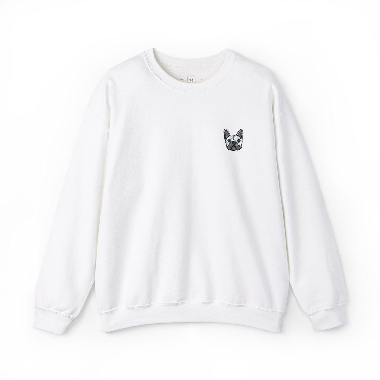 French Bulldog Embroidered Sweatshirt For Dog Lovers