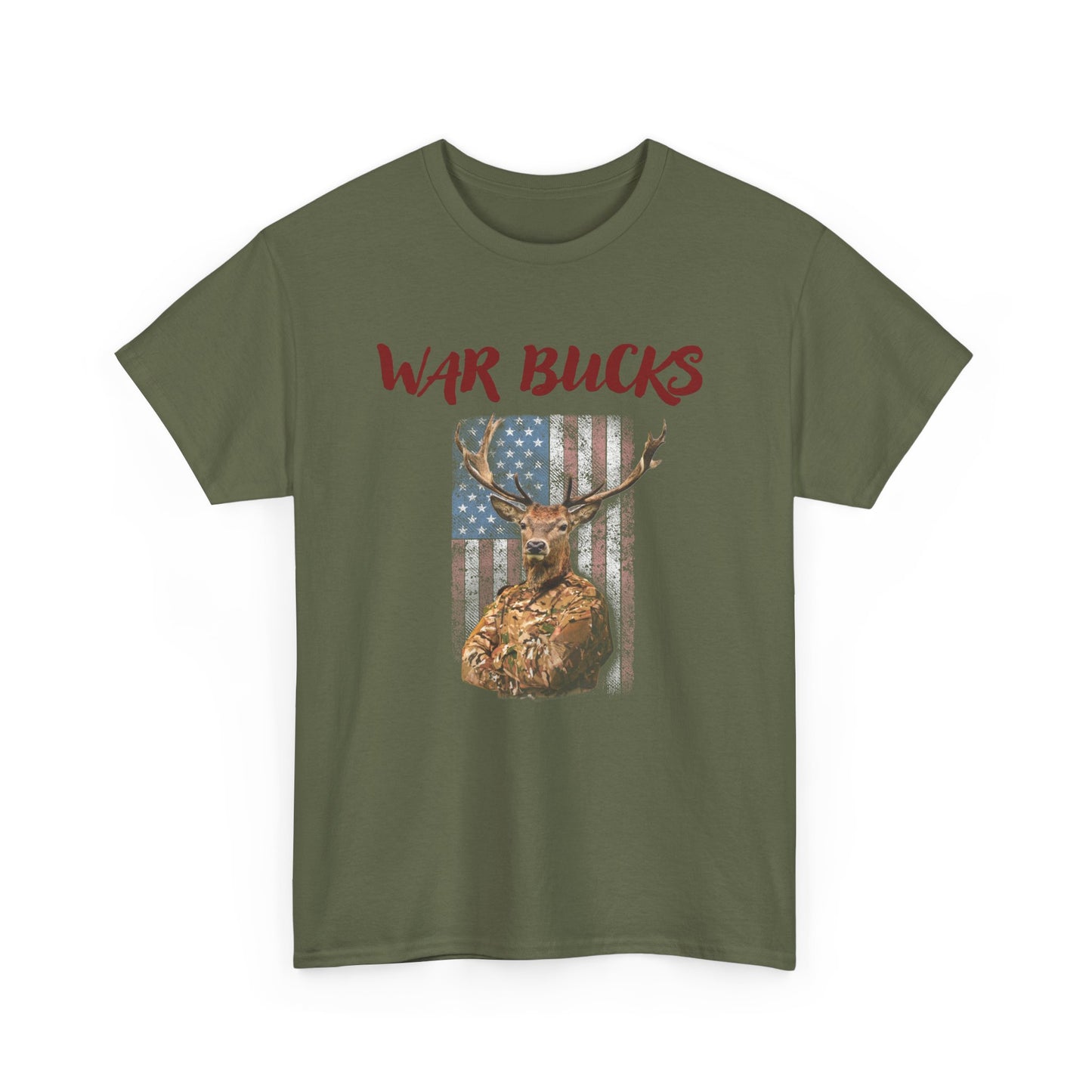 War Bucks Band Cotton T-Shirt - Rock Music Graphic Top
