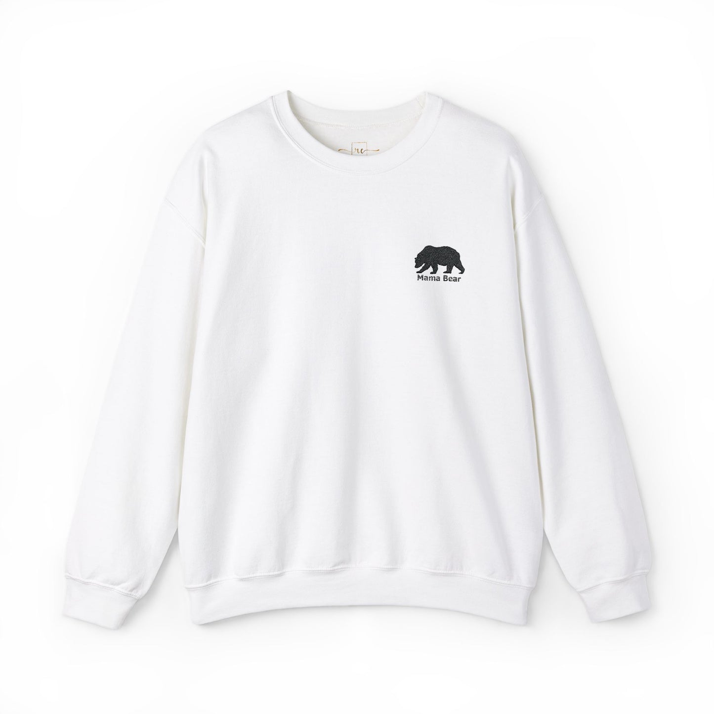 Mama Bear Embroidered Sweatshirt - Cozy, Stylish and Perfect for Moms