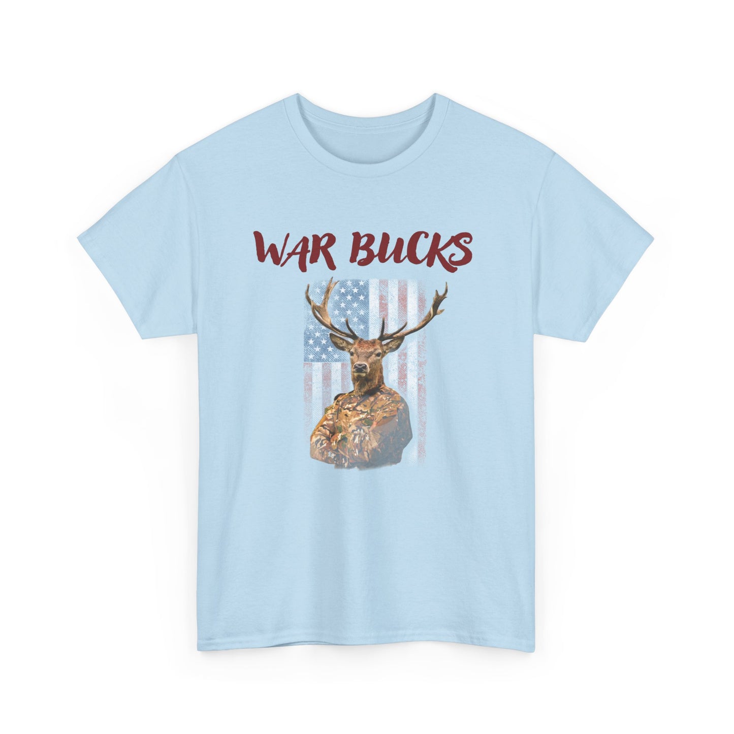 War Bucks Band Cotton T-Shirt - Rock Music Graphic Top