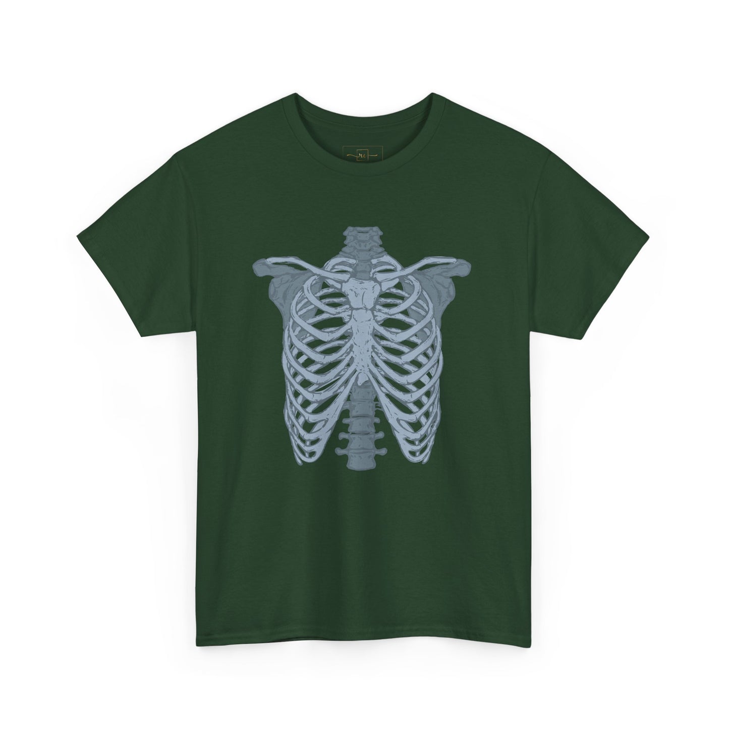 Anatomical Radiology Chest Heavy Cotton T-Shirt