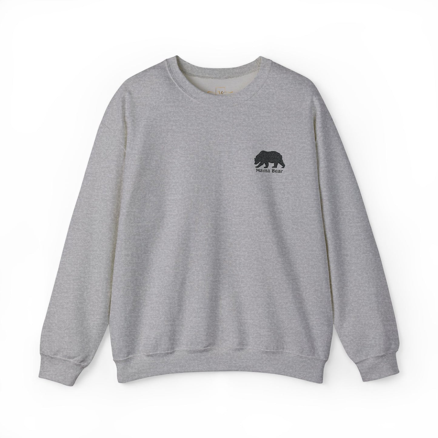 Mama Bear Embroidered Sweatshirt - Cozy, Stylish and Perfect for Moms