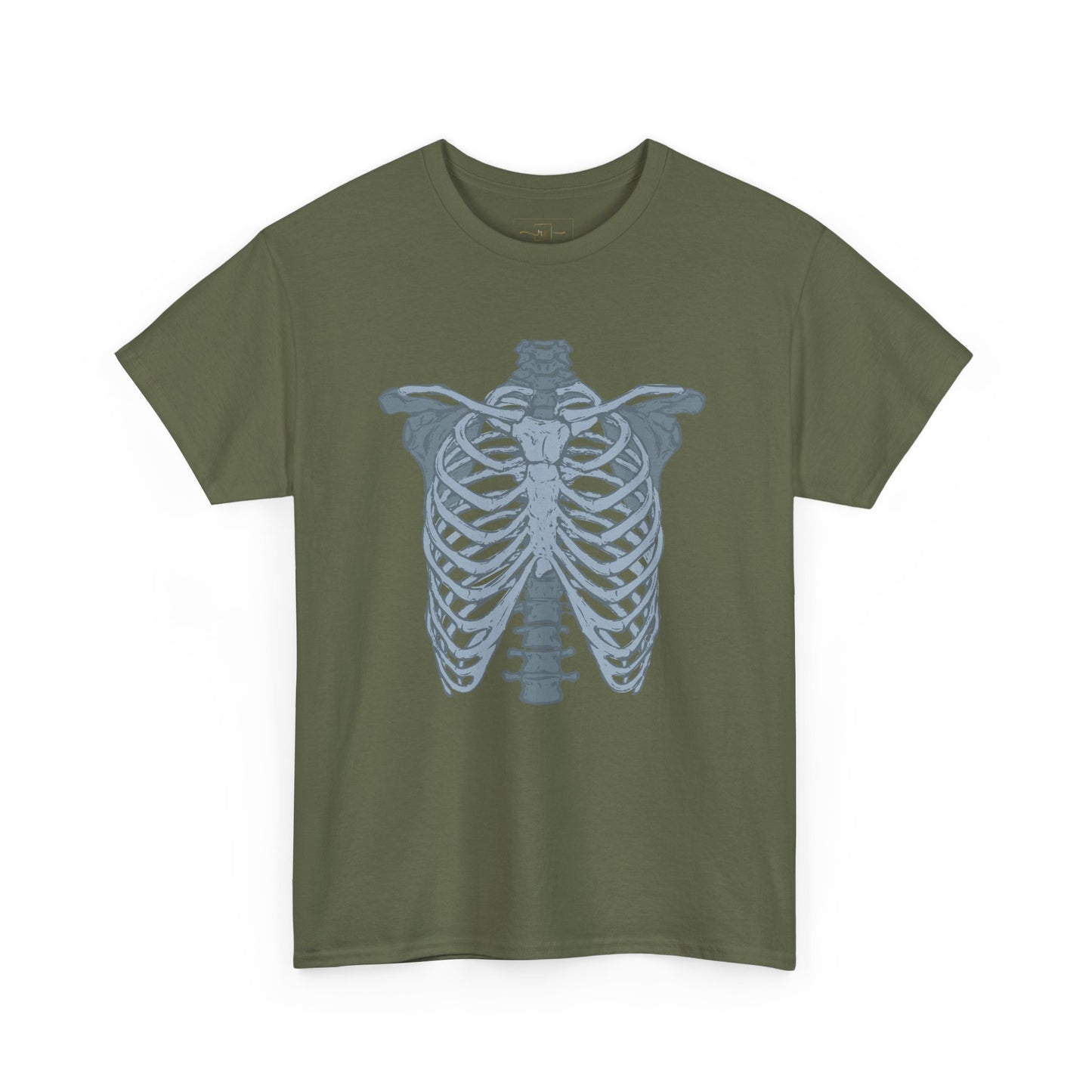 Anatomical Radiology Chest Heavy Cotton T-Shirt