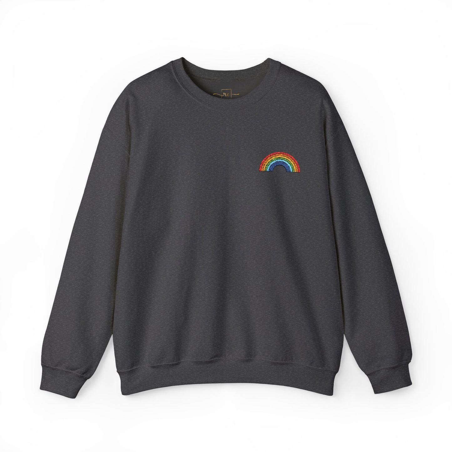 Rainbow Embroidered Sweatshirt