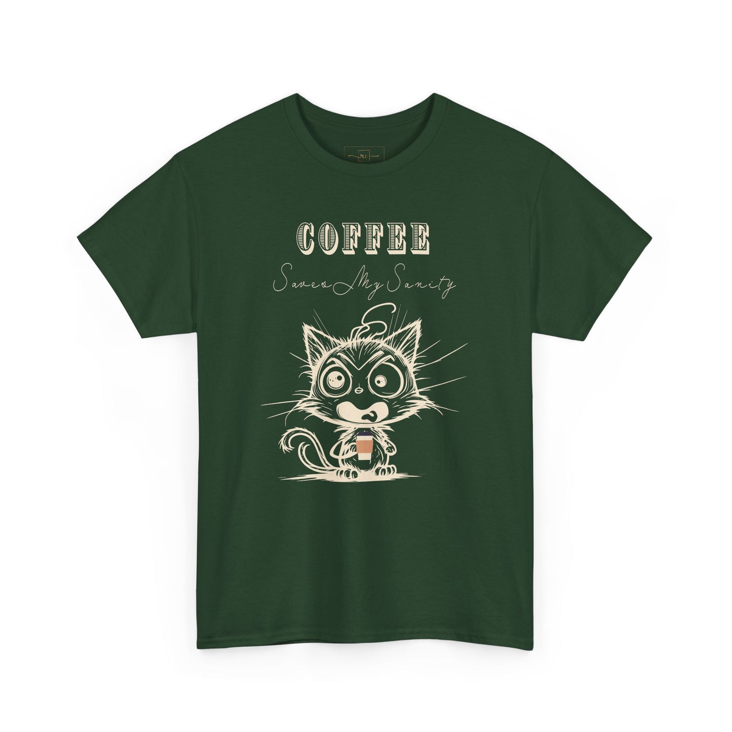 Wellness Coffee Sanity Mental Health Heavy Cotton T-Shirt