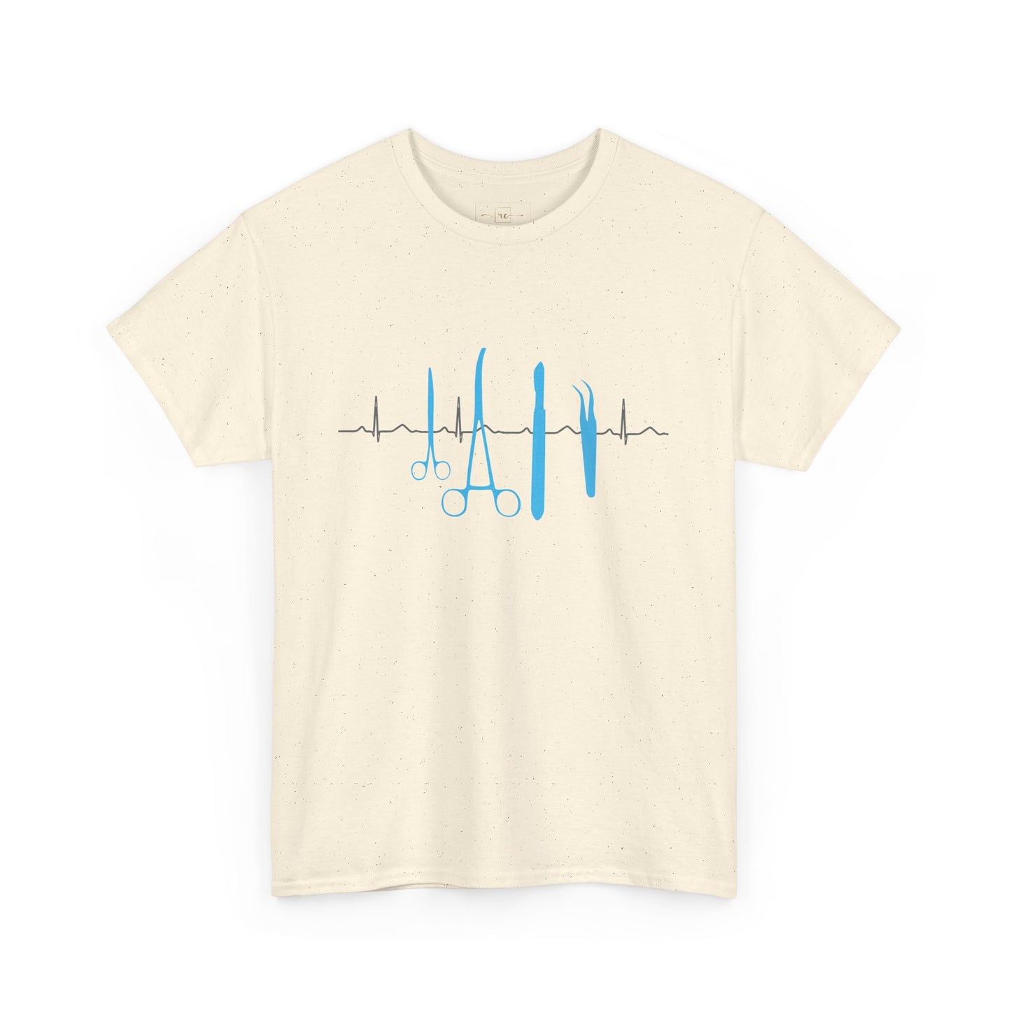 Surgical Tools Heavy Cotton T-Shirt - Medical Art