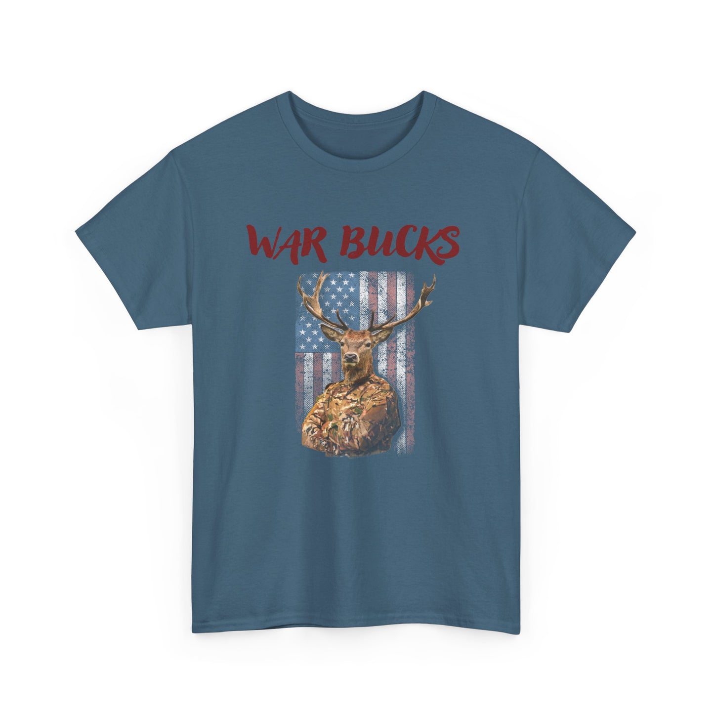 War Bucks Band Cotton T-Shirt - Rock Music Graphic Top