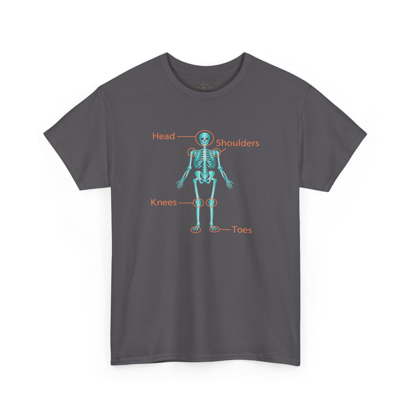 Ortho Skeleton Heavy Cotton T-Shirt - Medical Humor