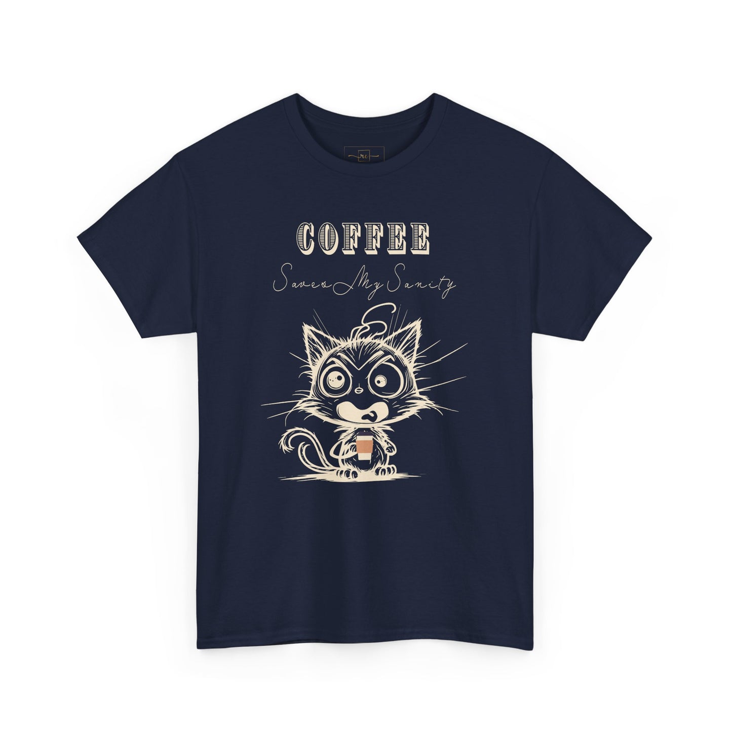 Wellness Coffee Sanity Mental Health Heavy Cotton T-Shirt