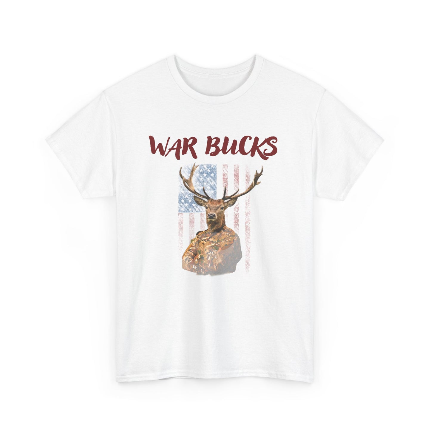 War Bucks Band Cotton T-Shirt - Rock Music Graphic Top