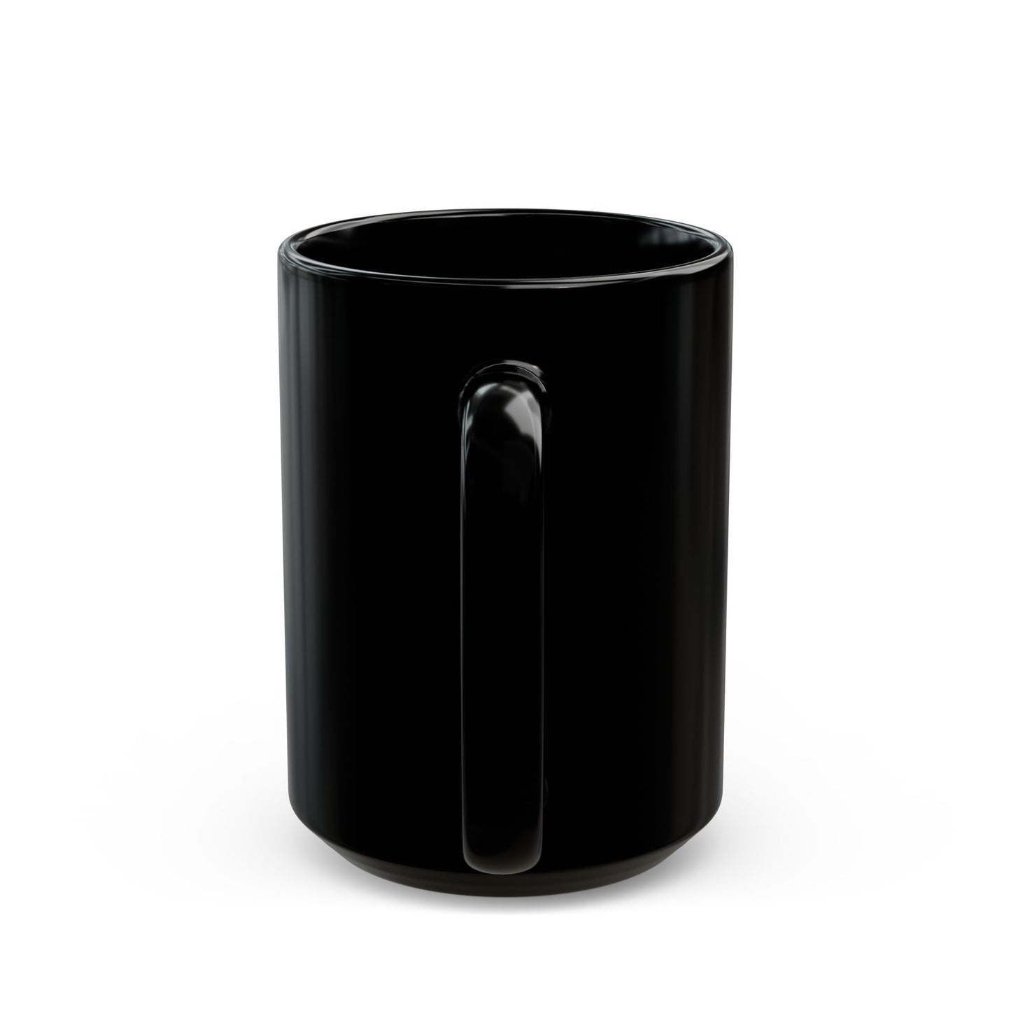 Emergency Medical Gray Symbol Black Mug (11oz, 15oz) - Healthcare