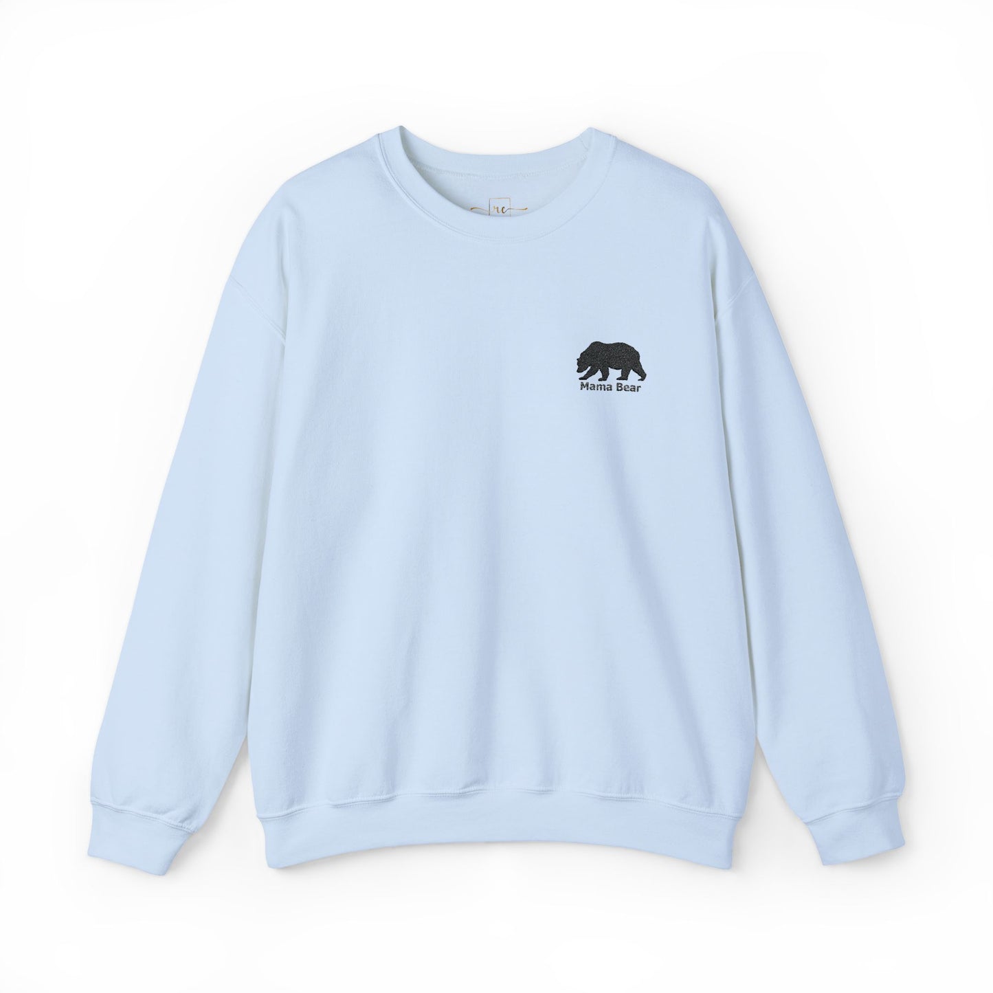 Mama Bear Embroidered Sweatshirt - Cozy, Stylish and Perfect for Moms