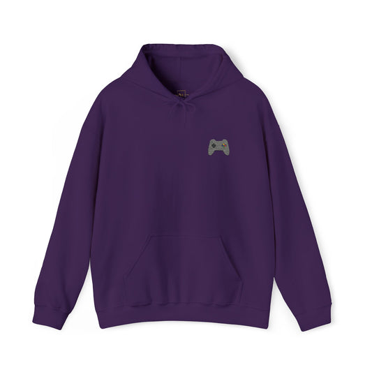 Game Controller Embroidered Hoodie Sweatshirt for Gamers