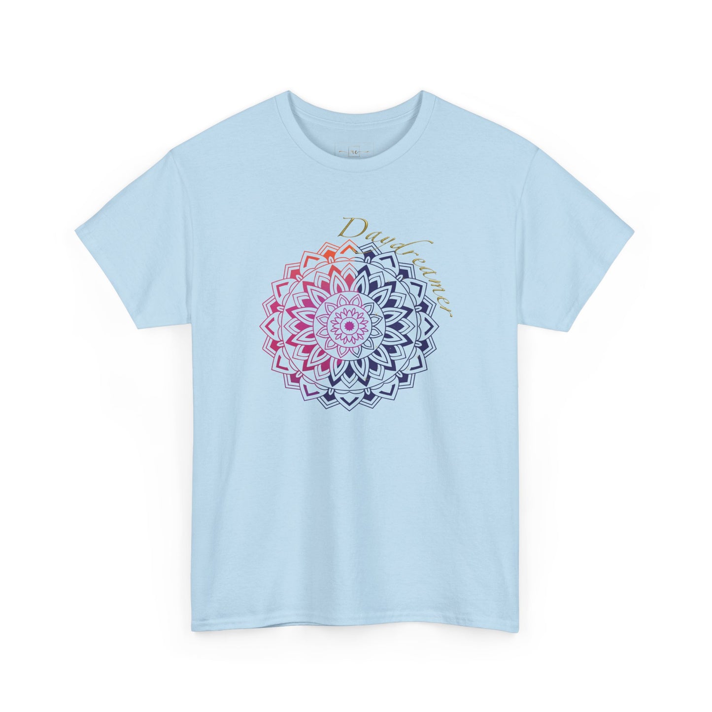 Daydreamer Mandala Heavy Cotton T-Shirt - Wellness Mental Health