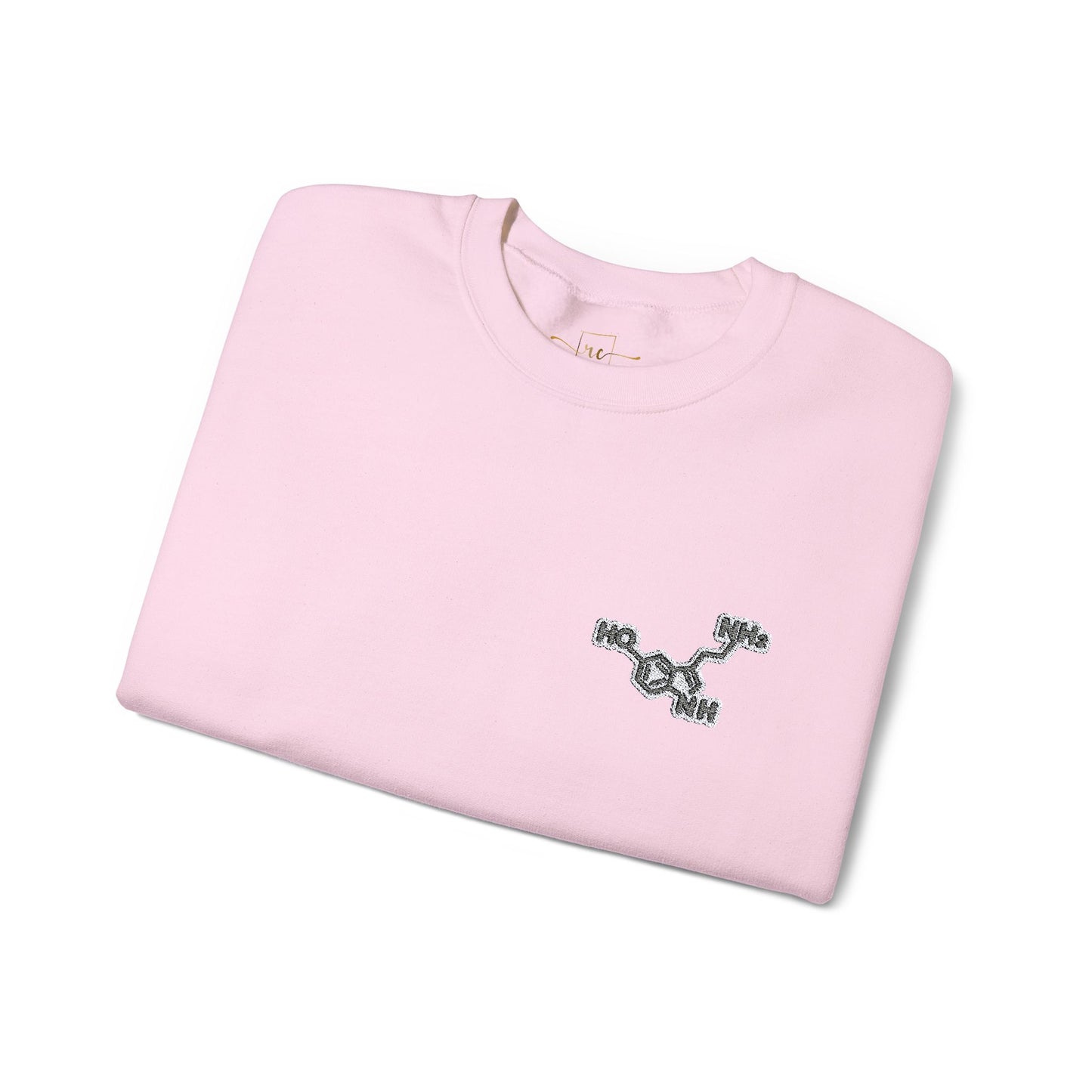 Serotonin Symbol Embroidered Sweatshirt - Unisex