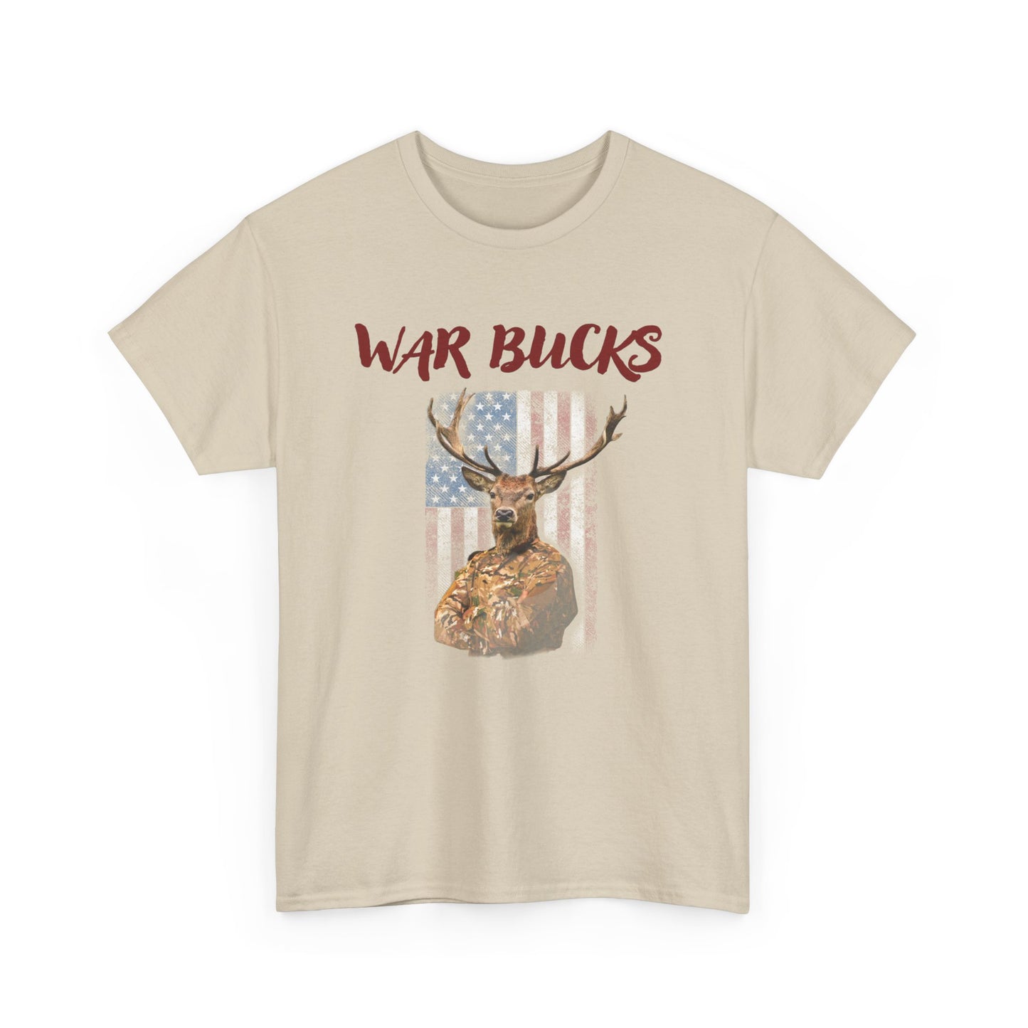 War Bucks Band Cotton T-Shirt - Rock Music Graphic Top