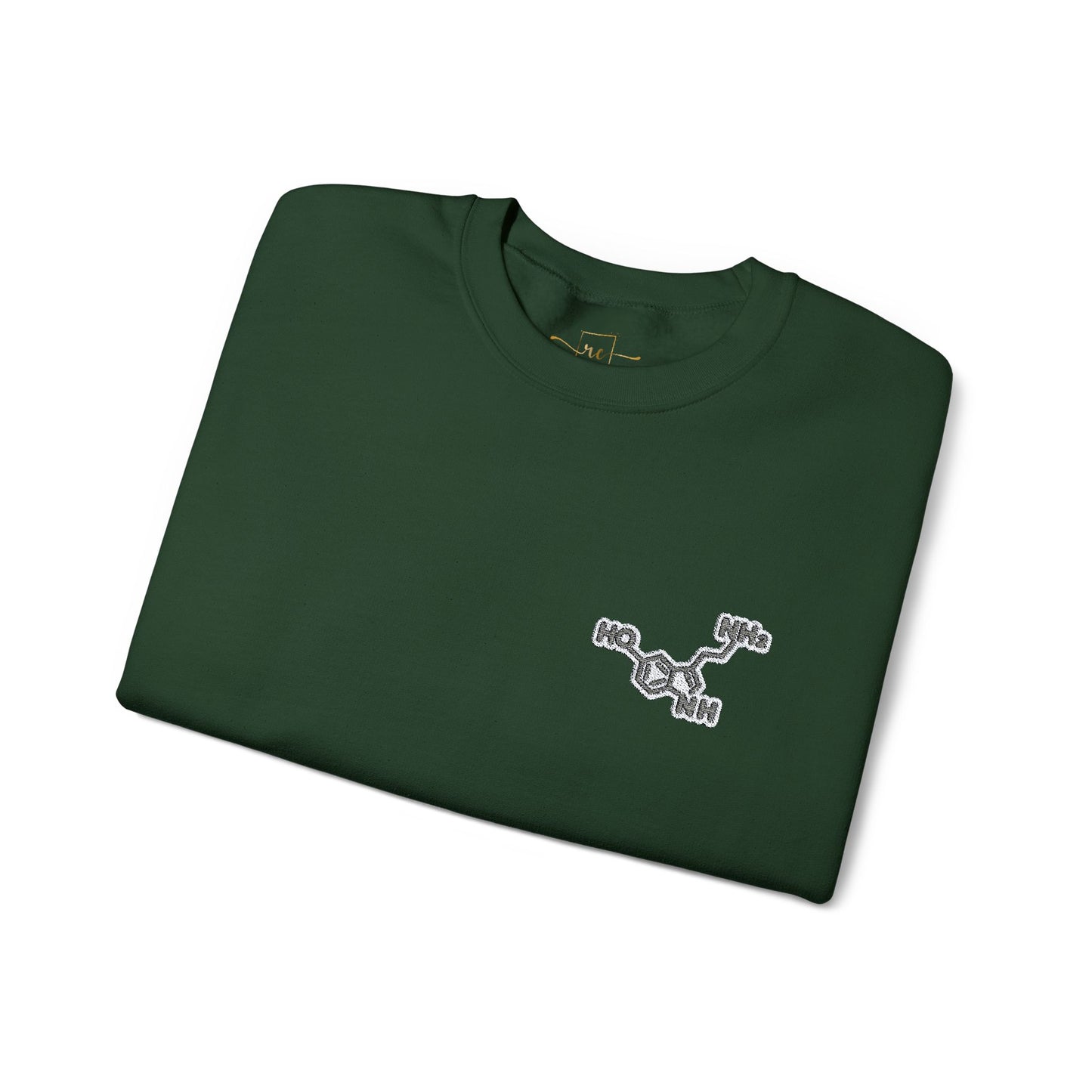 Serotonin Symbol Embroidered Sweatshirt - Unisex